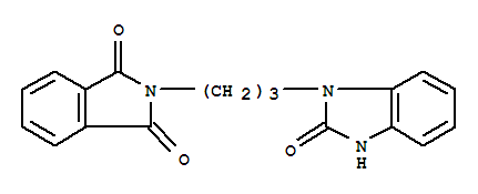 1H-Isoindole-1,3(2H)-dione,2-[3-(2,3-dihydro-2-oxo-1H-benzimidazol-1-yl)propyl]-