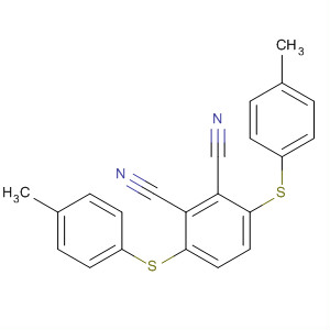 1,2-Benzenedicarbonitrile, 3,6-bis[(4-methylphenyl)thio]-