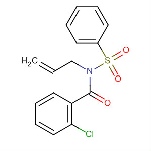 Benzamide, 2-chloro-N-(phenylsulfonyl)-N-2-propenyl-