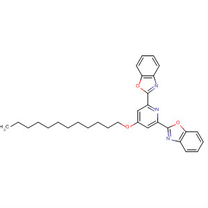 Benzoxazole, 2,2'-[4-(dodecyloxy)-2,6-pyridinediyl]bis-