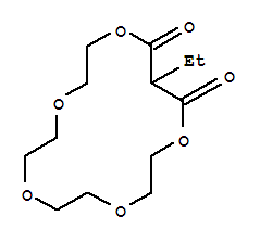 15-ethyl-1,4,7,10,13-pentaoxacyclohexadecane-14,16-dione