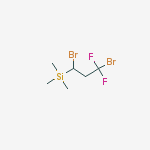 Silane, (1,3-dibromo-3,3-difluoropropyl)trimethyl-