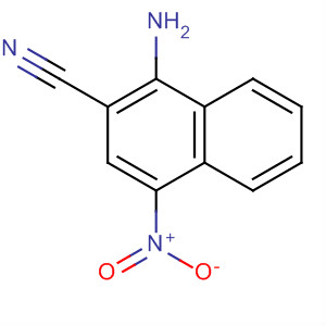 2-Naphthalenecarbonitrile, 1-amino-4-nitro-