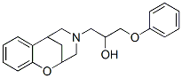 4-(2-Hydroxy-3-phenoxypropyl)-3,4,5,6-tetrahydro-2,6-methano-2H-1,4-benzoxazocine