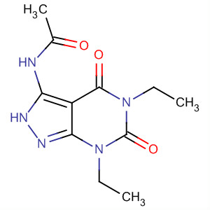 Acetamide,N-(5,7-diethyl-4,5,6,7-tetrahydro-4,6-dioxo-2H-pyrazolo[3,4-d]pyrimidin-3-yl)-