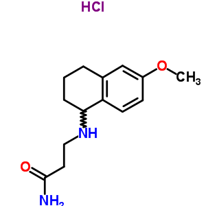N~3~-(6-methoxy-1,2,3,4-tetrahydronaphthalen-1-yl)-beta-alaninamide hydrochloride