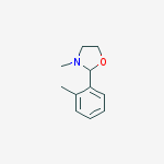 3-methyl-2-(2-methylphenyl)-1,3-oxazolidine
