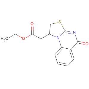 5H-Thiazolo[3,2-a]quinazoline-1-acetic acid, 1,2-dihydro-5-oxo-, ethylester
