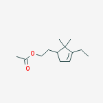 3-CYCLOPENTENE-1-ETHANOL,3-ETHYL-2,2-DIMETHYL-,ACETATE