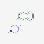1-(2-METHYLNAPHTHALEN-1-YLMETHYL)PIPERAZINE