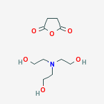 2,5-Furandione, dihydro-, monopolyisobutenyl derivs., reaction products with triethanolamine