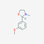 2-(3-methoxyphenyl)-3-methyl-1,3-oxazolidine