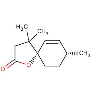 1-Oxaspiro[4.5]dec-6-en-2-one, 4,4,8-trimethyl-, (5S,8R)-