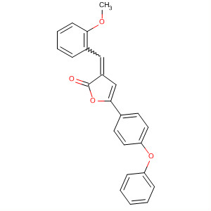2(3H)-Furanone, 3-[(2-methoxyphenyl)methylene]-5-(4-phenoxyphenyl)-
