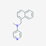 NAPHTHALEN-1-YLMETHYL-PYRIDIN-4-YLMETHYL-AMINE