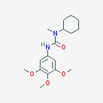 1-cyclohexyl-1-methyl-3-(3,4,5-trimethoxyphenyl)urea