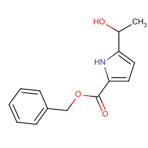 1H-Pyrrole-2-carboxylic acid, 5-(1-hydroxyethyl)-, phenylmethyl ester