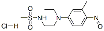 N-[2-[ethyl(3-methyl-4-nitrosophenyl)amino]ethyl]methanesulphonamide monohydrochloride