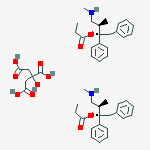 2-hydroxypropane-1,2,3-tricarboxylic Acid;[(2s,3r)-3-methyl-4-(methylamino)-1,2-diphenylbutan-2-yl] Propanoate