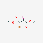BUTANEDIOIC ACID, 2-BROMO-3-FLUORO-, DIETHYL ESTER