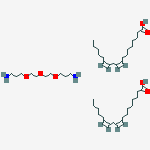 9,12-Octadecadienoic acid (9Z,12Z)-, dimer, polymer with 3,3-oxybis(2,1-ethanediyloxy)bis1-propanamine