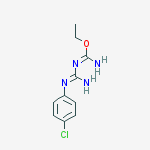 ethyl N'-[N'-(4-chlorophenyl)carbamimidoyl]carbamimidate
