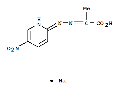 (2E)-2-[2-(5-nitropyridin-2-yl)hydrazinylidene]propanoic acid