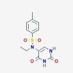 N-(2,4-DIOXO-1H-PYRIMIDIN-5-YL)-N-ETHYL-4-METHYL-BENZENESULFONAMIDE