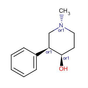 4-Piperidinol, 1-methyl-3-phenyl-, trans-
