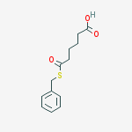6-(benzylsulfanyl)-6-oxohexanoic acid