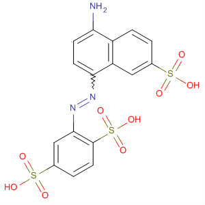 1,4-Benzenedisulfonic acid, 2-[(4-amino-7-sulfo-1-naphthalenyl)azo]-