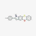 2-(4-methylphenyl)-1h-[1,4]benzoxathiino[2,3-f]indole