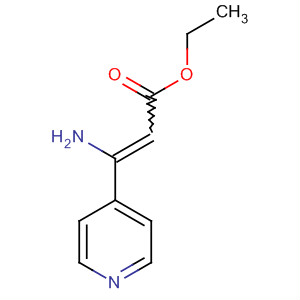 2-Propenoic acid, 3-amino-3-(4-pyridinyl)-, ethyl ester
