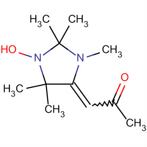 1-Imidazolidinyloxy, 2,2,3,5,5-pentamethyl-4-(2-oxopropylidene)-