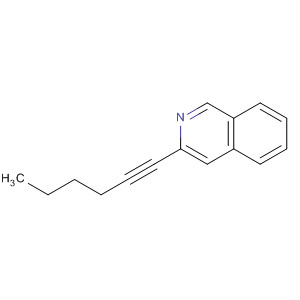 Isoquinoline, 3-(1-hexynyl)-