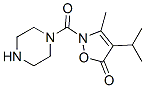 5(2H)-Isoxazolone,3-methyl-4-(1-methylethyl)-2-(1-piperazinylcarbonyl)-