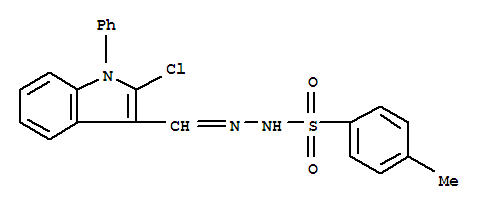N'-[(2-chloro-1-phenyl-1H-indol-3-yl)methylidene]-4-methylbenzenesulfonohydrazide
