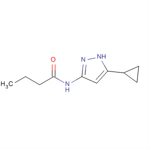 Butanamide, N-(5-cyclopropyl-1H-pyrazol-3-yl)-
