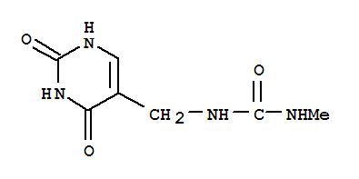 1-[(2,4-dioxo-1,2,3,4-tetrahydropyrimidin-5-yl)methyl]-3-methylurea