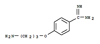 Benzenecarboximidamide,4-(3-aminopropoxy)-