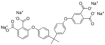 3-[4-[1-[4-(3,4-Dicarboxyphenoxy)phenyl]-1-methylethyl]phenoxy]-1,2-benzenedicarboxylic acid tetrasodium salt