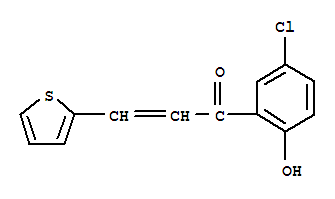 (2E)-1-(5-Chloro-2-hydroxyphenyl)-3-(2-thienyl)prop-2-en-1-one