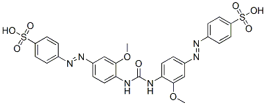 4,4-[Carbonylbis[imino(3-methoxy-4,1-phenylene)azo]]bis(benzenesulfonic acid)