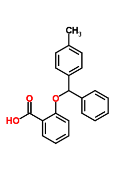 2-[(4-methylphenyl)(phenyl)methoxy]benzoic acid
