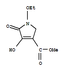 1H-PYRROLE-3-CARBOXYLIC ACID,1-ETHOXY-2,5-DIHYDRO-4-HYDROXY-5-OXO-,METHYL ESTER