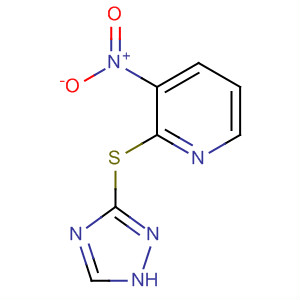 Pyridine, 3-nitro-2-(1H-1,2,4-triazol-3-ylthio)-
