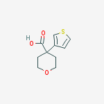2H-Pyran-4-carboxylic acid, tetrahydro-4-(3-thienyl)-