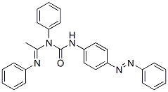 1-Phenyl-3-[p-(phenylazo)phenyl]-1-[1-(phenylimino)ethyl]urea
