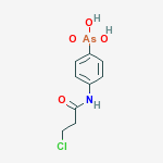 {4-[(3-chloropropanoyl)amino]phenyl}arsonic acid