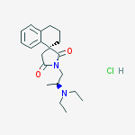 (1s)-1'-[(2s)-2-(diethylamino)propyl]-3,4-dihydro-2h,2'h,5'h-spir O[naphthalene-1,3'-pyrrolidine]-2',5'-dione Hydrochloride (1:1)
